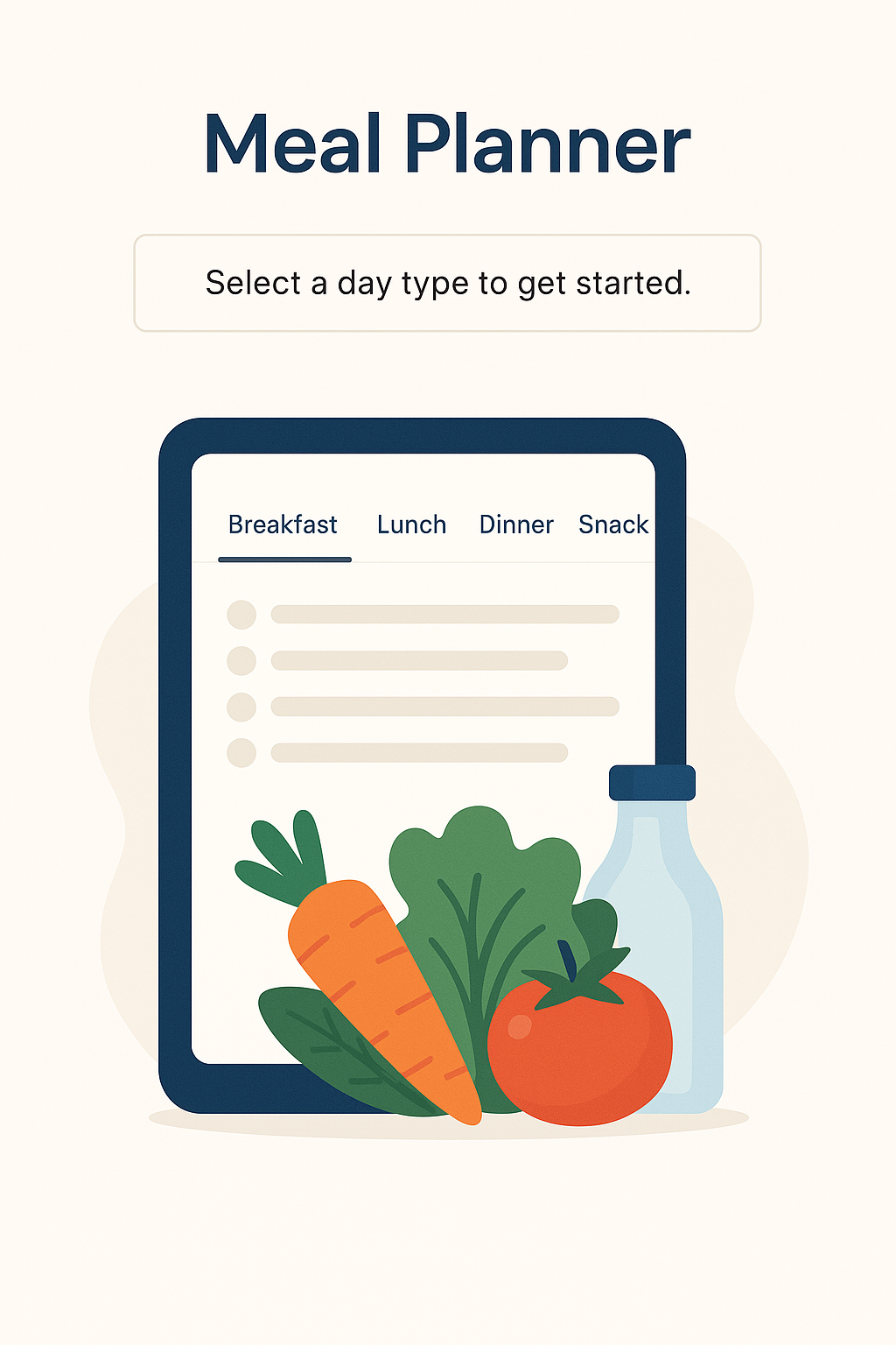 Meal Planner Hero